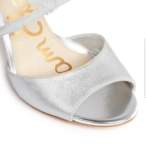 Metallic Silver Sandals